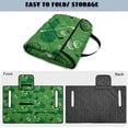thumbnail image 6 of Pzuqiu Golf Equipment Pattern Golf Cart Seat Covers Portable, for Outdoor, Foldable Golf Cart Seat Cover, Compatible with Yamaha Club Car, 6 of 9