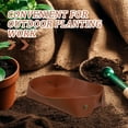 thumbnail image 3 of Raindrops PU Tray Gardening Tool Storage Box Waterproof for Outdoor Gardening Tools 1Pcs, 3 of 6