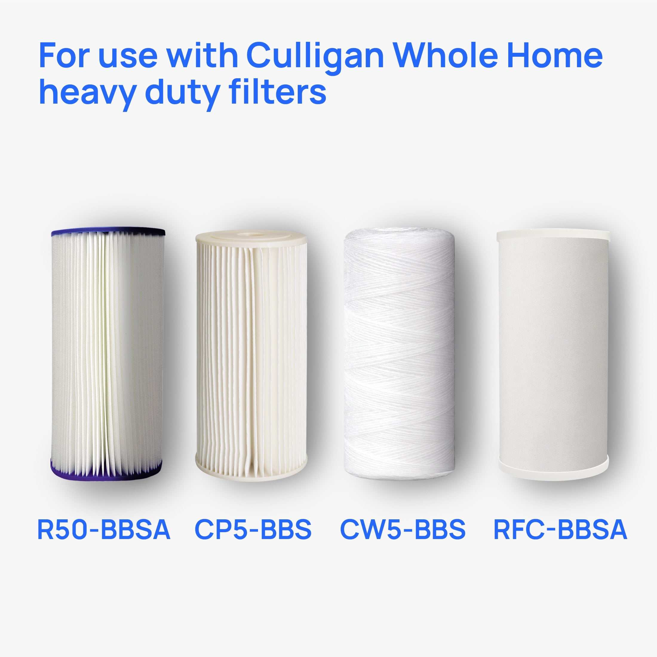 Culligan WH-HD200-C Whole Home Heavy Duty 1" Water Filtration System