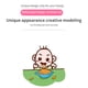 thumbnail image 4 of Cute Smile Cat Sushi Rice Ball Mold Set Sushi Maker Sandwich Herramienta De Bricolaje Herramientas De Cocina Japonesas Noticed HA018490-00, 4 of 6