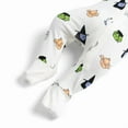 thumbnail image 7 of M+A by Monica + Andy Gender Neutral Baby Halloween Organic Cotton One Piece Pajamas and Bib Set, Sizes 0M-24M, 7 of 7