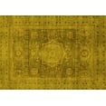 thumbnail image 1 of Ahgly Company Indoor Rectangle Abstract Yellow Modern Area Rugs, 7' x 10', 1 of 4