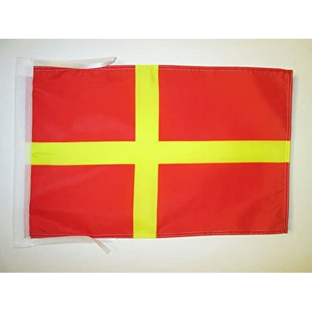 Scania in Sweden Flag 18'' x 12'' Cords - de Skåne Small Flags 30 x ...