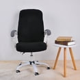 thumbnail image 3 of Stretch Office Chair Covers, Computer Office Chair Cover Stretchable Rotating Chair Slipcover, 3 of 9