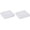 Clear2, variant on Clear Sewing Bobbin Storage Box, Plastic Case for Thread Spools, Compact Organizer for Machine Accessories, 1Pcs
