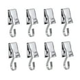 thumbnail image 4 of LABSERRON Drapery Clips 50Pcs Curtain Rings for Drapes Silver for Office Use, 4 of 8