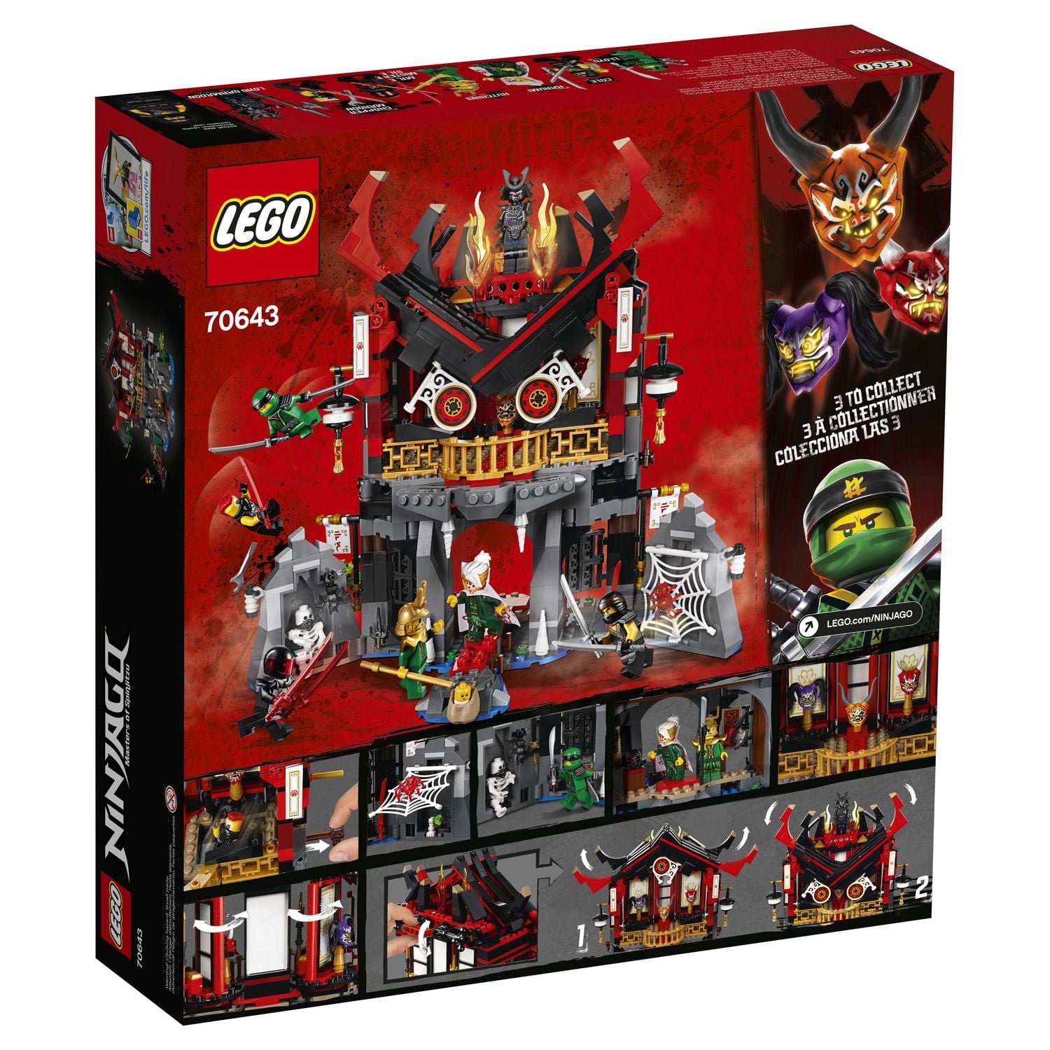 LEGO Ninjago - Temple of Resurrection (70643) - Walmart.ca