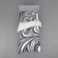 thumbnail image 2 of Ambesonne Abstract Bedding Set 4 Pcs, Black White Surreal Art, Queen, Grey, 2 of 3