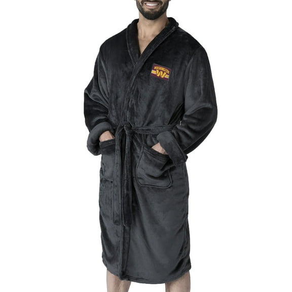 Men's The Northwest Group Black Washington Commanders Bathrobe