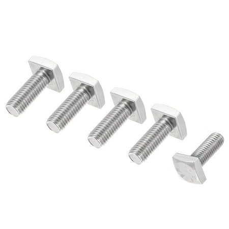 

Square Head Bolt 5 Pack M10x25mm 304 Stainless Steel Grade C Square Screws