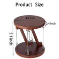 thumbnail image 5 of Mesa de tensegridad, juguete científico con estructura de tensegridad, adornos de mesa de tensegridad, decoración del hogar, juguete de escritorio para adultos, marrón, 5 of 5