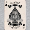 thumbnail image 3 of CafePress - The Ghost Of Kyiv Ace Of Spade Long Sleeve T Shirt - Womens Baseball Tee, 3 of 4