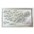 thumbnail image 2 of HUASHENG Map Bucket List Map 2024 New Decor Bucket List Map Decor Wood Halloween Map Handmade Fear Map Puzzle Decoration, 2 of 5