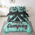 thumbnail image 2 of Erosebridal Happy Camping Bed in a Bag Twin size, Old Barn Door Bed Set, Rustic Farmhouse Decor, Reversible, 2 of 5