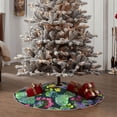 thumbnail image 6 of Bingfone Christmas Tree Skirt Mat Christmas Decoration Interior 48"-Watercolor Cactuses, 6 of 8
