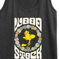 thumbnail image 3 of Peanuts - Retro Floral Woodstock - Women's Racerback Tank Top, 3 of 6