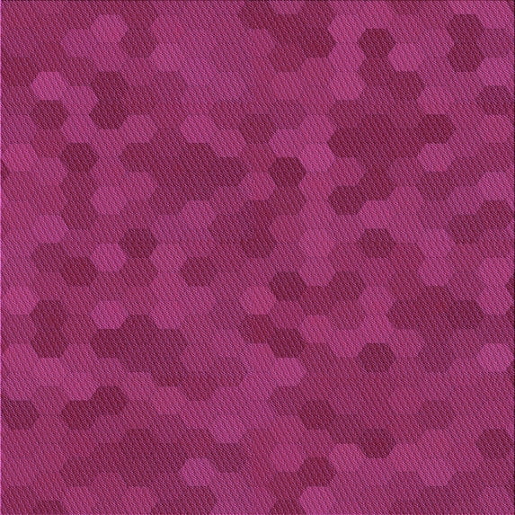 Ahgly Company Indoor Square Patterned DeepPink Area Rugs, 7' Square