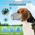 thumbnail image 4 of Adjustable Dog Gas Mask, 2025 New Anti PM2.5 Breathable Dog Masks, Anti Dust and Fog Dogs Respirator Mask, Reusable Pet Anti-Smoke Face Mask, 4 of 7