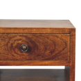 thumbnail image 4 of Artisan Furniture Solid Wood Mini Classic Multi Chestnut Nightstand, 4 of 10