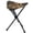 Og Camo 2, variant on Black Sierra Folding Stool W/shoulder Strap Supports 225 Lbs  Lightweight Collapsible Tripod Seat Foldable Steel Frame Chair For