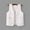 White, variant on Women's Denim Vest Women's Short Everything Slim Fit Korean Version Jacket Vest Womens plus Fall Jacket Ski Ware for Woman Women's Wool Vest Cropped Fringe Vest Utility Vest Women Long down Vest