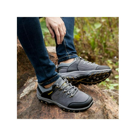 Fashion Mens Safety Shoes Fashion Summer Breathable Outdoor Work Boots Hiking