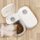 thumbnail image 4 of Comederos automáticos Greeniant para gatos fácil de limpiar Extraíble doble gris, 4 of 6