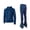 Navy, variant on Ice Figure Skating Training Pants Jackets Girls Womens Fleece Shiny Colored Diamond Girl Comfortable Warm Tracksuit White