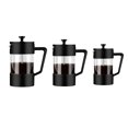 thumbnail image 2 of 350/600/1000ml Thickened Glass Coffee Press- Espresso- Plastic Coffee Tea Maker Coffee Hand-Made Pot Frothed Milk Press, 2 of 3