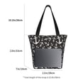 thumbnail image 4 of Kdxio Anchor Women Reusable Grocery Bags Foldable Ripstop,Reusable Shopping Bags for Shopping,Gym,Gift, 4 of 7