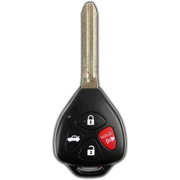 Key Fob Replacement for 2007 2008 2009 2010 Toyota Camry Corolla Keyless Entry Remote Remote Control, 4-Button HYQ12BBY 4D67, Locksmith Required