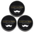thumbnail image 2 of 1P C/2Pcs/3Pcs Beard Balm Beard Softening Leave In Balm With Beard Brush Anti Itch Beard Balm Organic Beard Conditioner For Softening Stops Itch Grows, Skincare Lotion, 2 of 9
