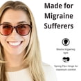thumbnail image 2 of Gafas para migraña Family Tree Remedies FL-41 con lentes de transición, 2 of 7
