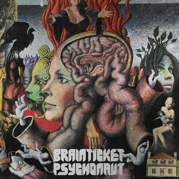 Brainticket - Psychonaut - Blue/red Splatter - Music & Performance - Vinyl