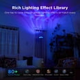 thumbnail image 6 of Govee Floor Lamp RGBIC Ripple Projector Modern Style - LED, Dimmable, 1000lm, White, 6 of 12