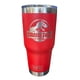 thumbnail image 1 of Termo de acero inoxidable Yeti Rambler color rojo Jurassic Park, 1 of 3