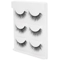thumbnail image 2 of Fake Eyelashes,3 Pairs Handmade Fake Thick Fake Eyelashes Handmade Eyelashes Expertly Crafted, 2 of 8