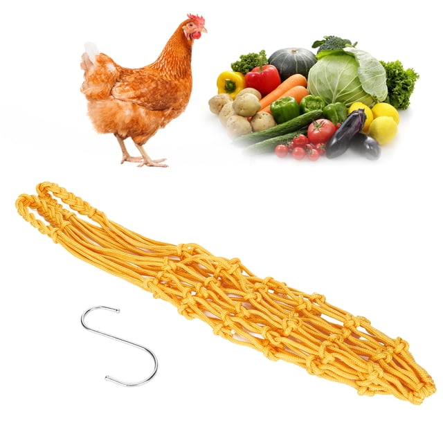 Bolsa de hilo para verduras y pollos red de alimentación colgante para aves de corral ANGGREK Otros