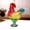 Multicolor, variant on Giunmcul Colorful Glass Chicken-Shaped Candy Jar Rooster Bowl Lid Storage Container Dried Fruit Home Living Room 22x17x10cm Decorative