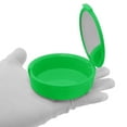 thumbnail image 3 of Unique Bargains 1 Pc Caja para Brackets con Espejo Estuche Redondo Verde, 3 of 5