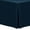 Midnight, variant on Ultimate Textile 6 ft. Fitted Polyester Tablecloth - for 18 x 72-Inch Banquet and Folding Rectangular Tables - 36"H, Midnight