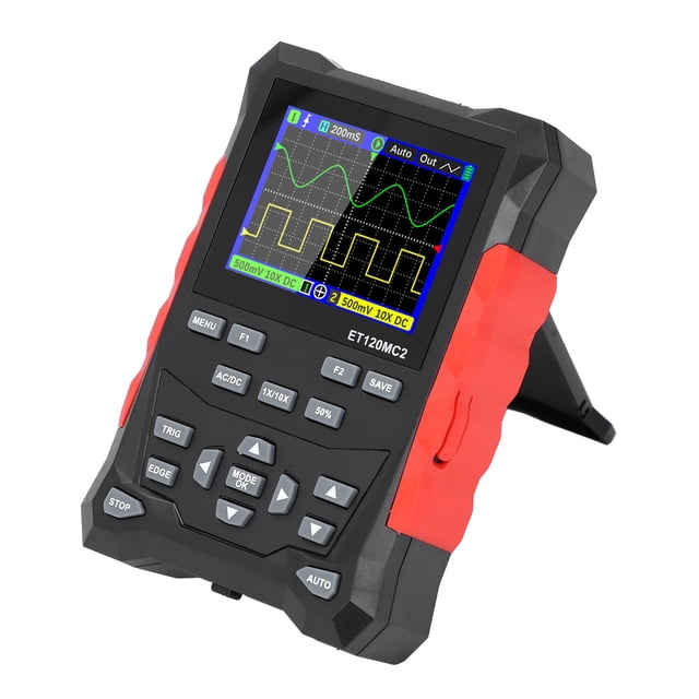 Oscilloscope Portatif, Oscilloscope à Déclenchement Unique Auto Normal pour Recherche Scientifique