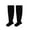 Black, variant on BKQCNKM Compression Socks for Women Knee High Socks for Women's Football Socks with Towel Sole Wear Non Slip Mid Tube Short Top Socks Compression Socks for Women Plus Size, Red One Size
