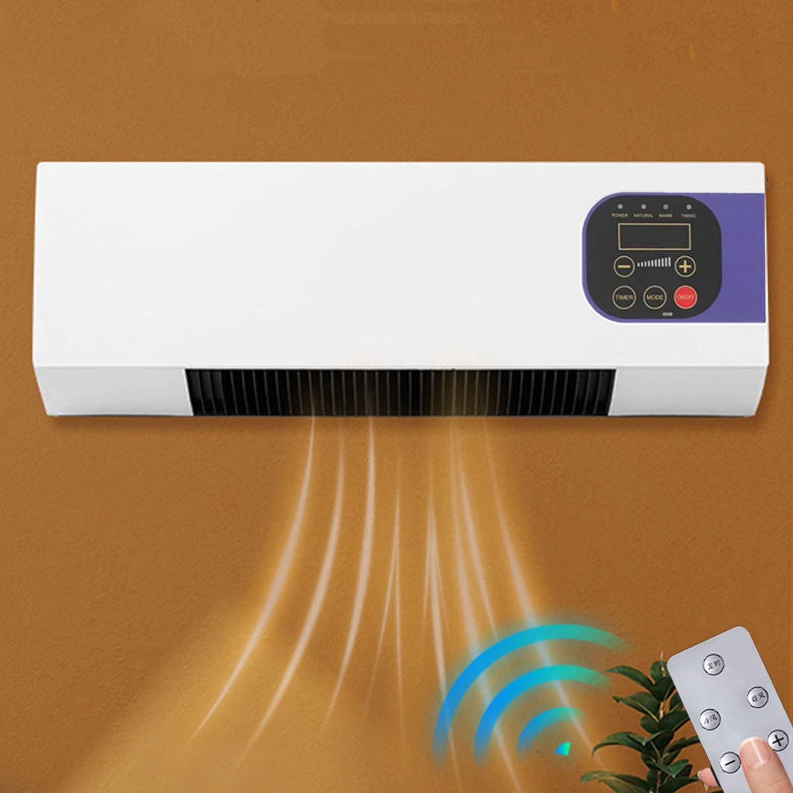 Best Price Smart Wall Heater Electric Space Heater For Bedroom 1500W Remote Control Wall Mount Heater For Indoor Space Heater Fast Heating And Machine Towel Dry Walmart