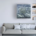 thumbnail image 3 of Sharon Gordon 'Encaustic Tile In Blue III' Canvas Art, 3 of 3