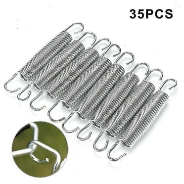 Pack Of 35 Pcs Trampoline Springs 5.5quot; Galvanized Heavy Duty