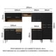 thumbnail image 3 of cocina-integral-293cm-con-tarja-emilly-madesa-09, 3 of 10