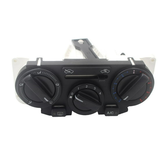 Air Conditioning Control Module Panel For Nissan Versa, For Nissan Tiida 2004-2019, A/C Heater Climate Control Panel Switch Button, A/C Heater Control Panel, OEM: 27510-ED50A-black-2004-2019