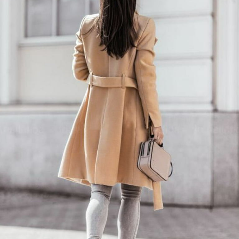 Jacket for Women Hoodie Zip up Women Womens Double Coat Winter Mid