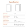 thumbnail image 4 of Zigbee Sensor de ventana de puerta Alarma de notificación de vida inteligente Sensor de puerta/ventana inteligente Tmvgtek Para estrenar, 4 of 7